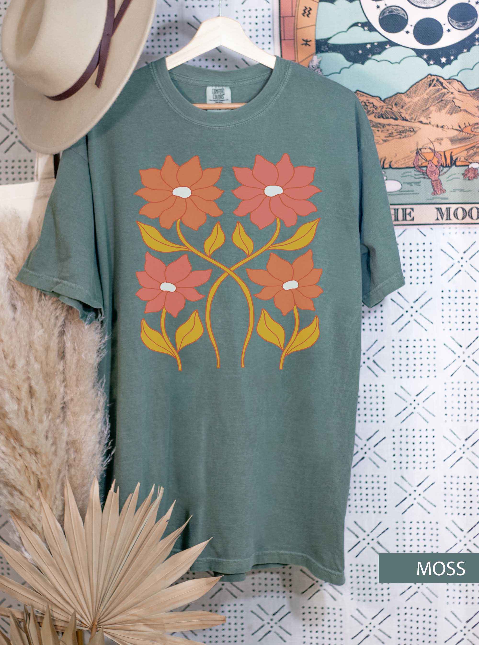 4 Sunflowers T-Shirt - Lightmind Design