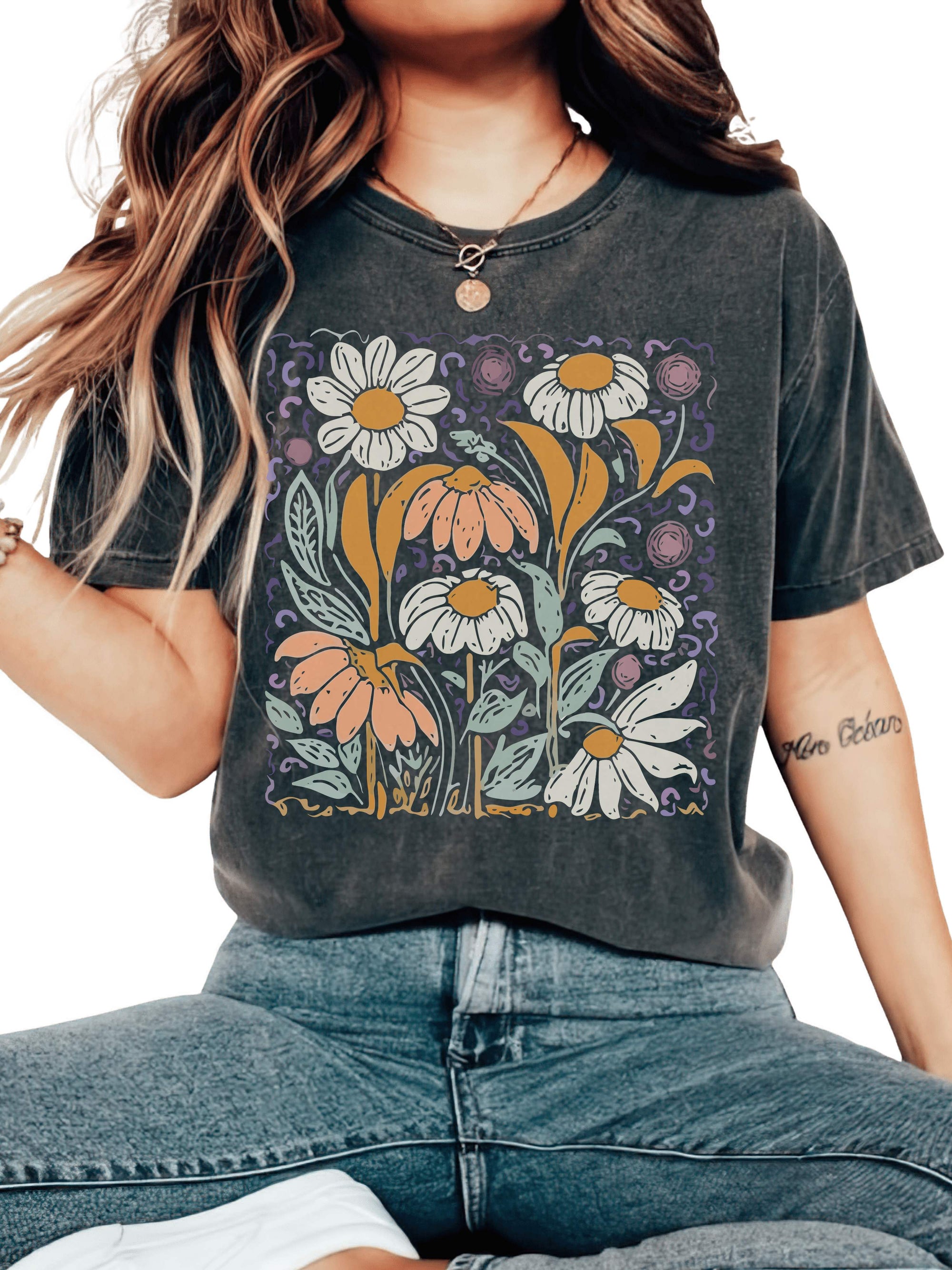 Boho Bloom Bliss T-Shirt