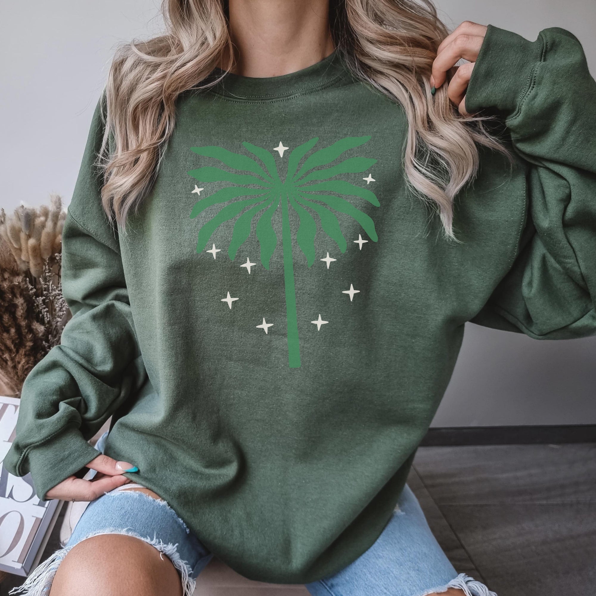 Palm Stars Sweatshirt