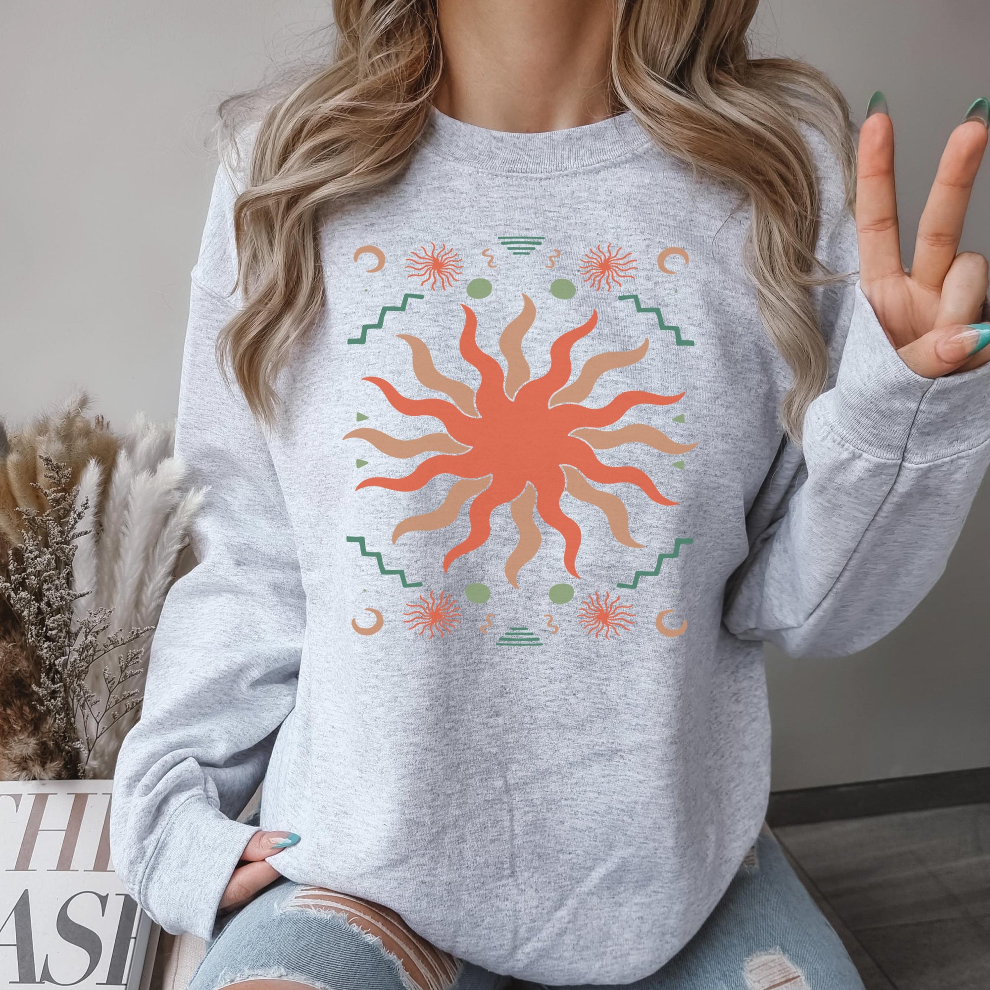 Aztec Sun Sweatshirt