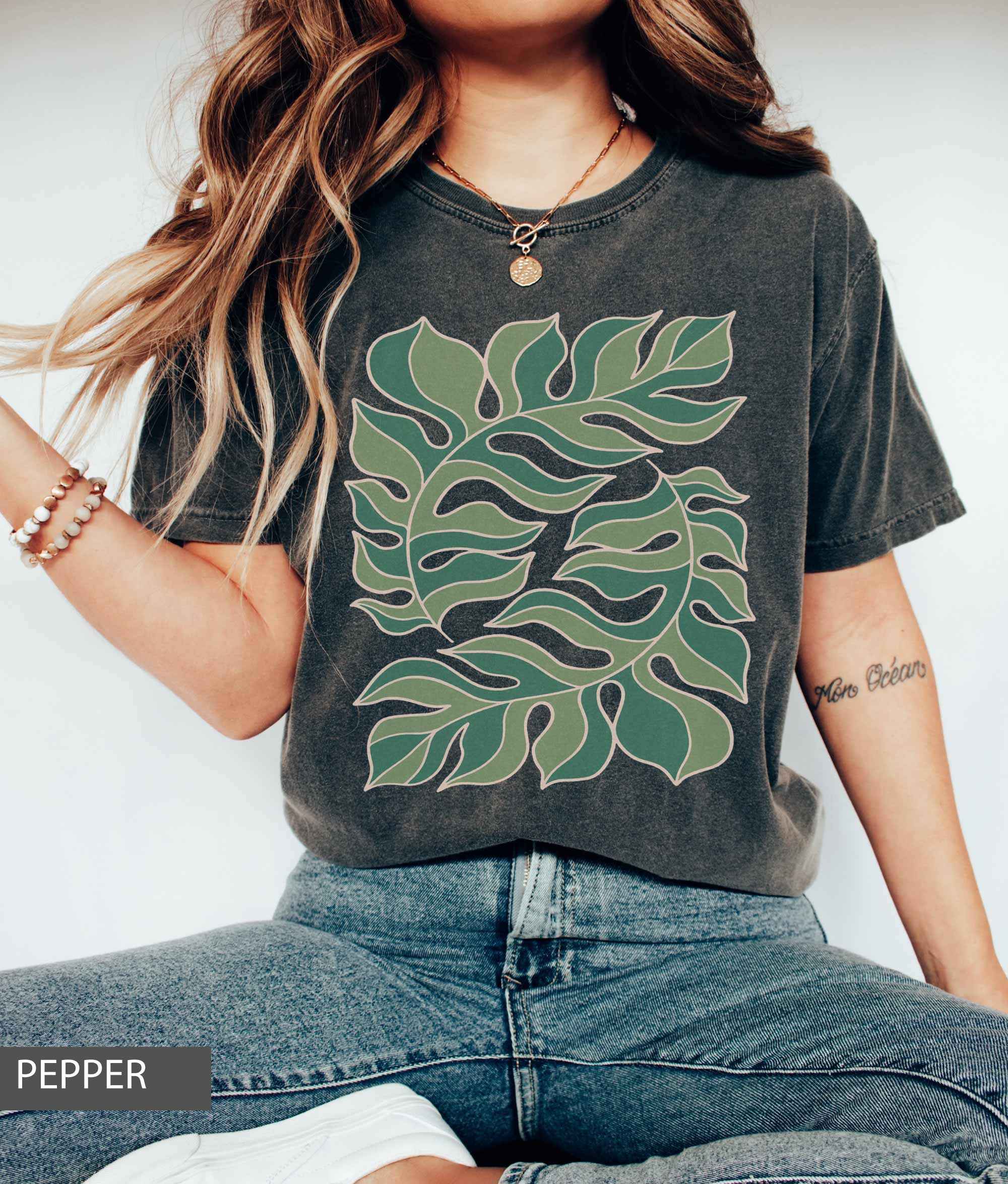 TShirt Unisex Vintage Boho Feel Good Design Tee 