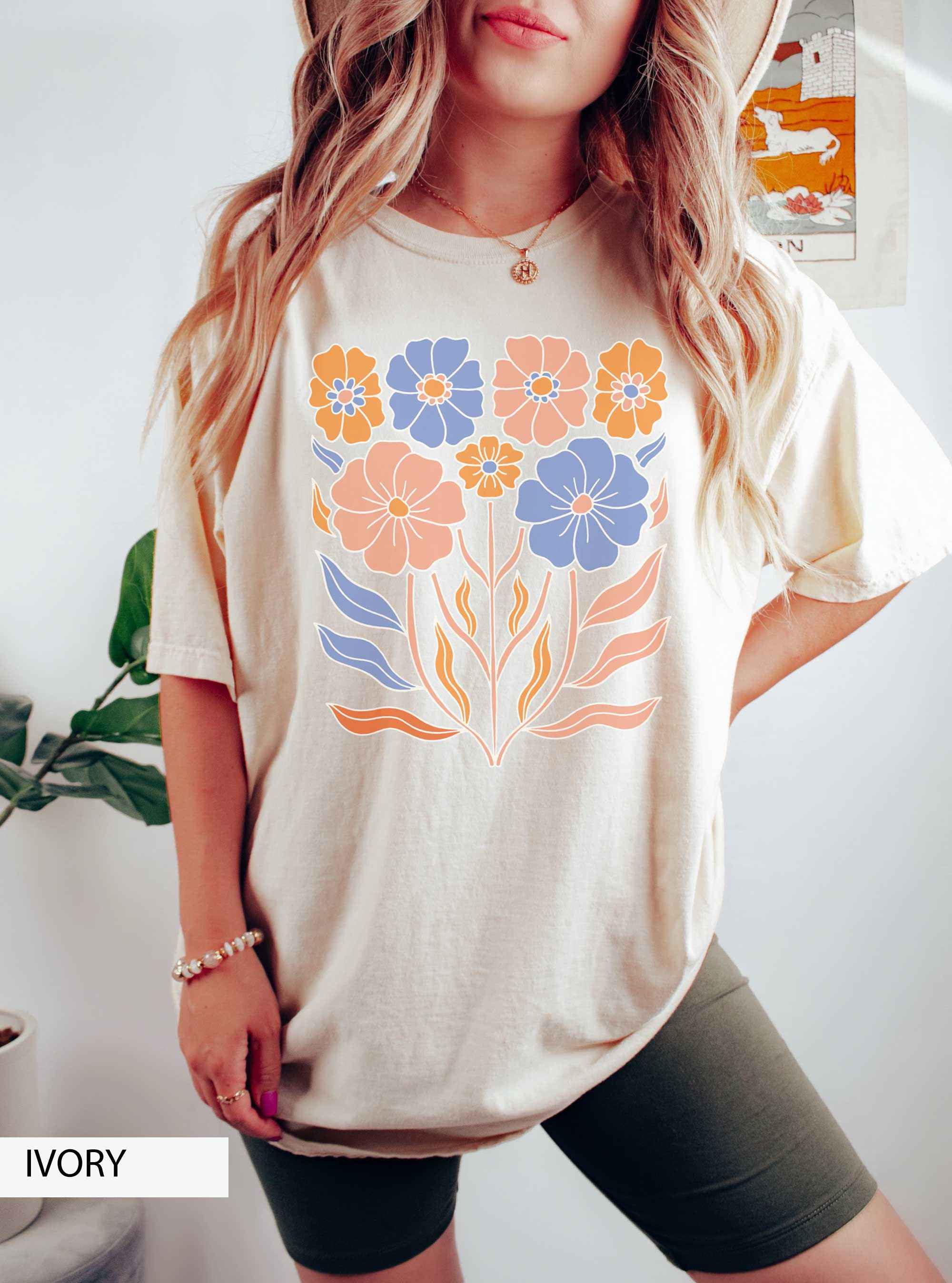 Spring Boho Vibes T-Shirt - Lightmind Design